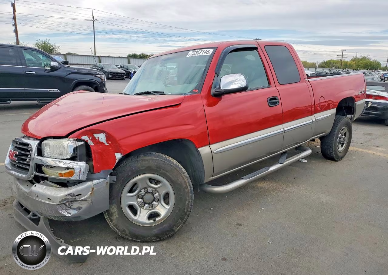 2002 GMC New Sierra K1500 VIN:2GTEK19TX21127347 - 1