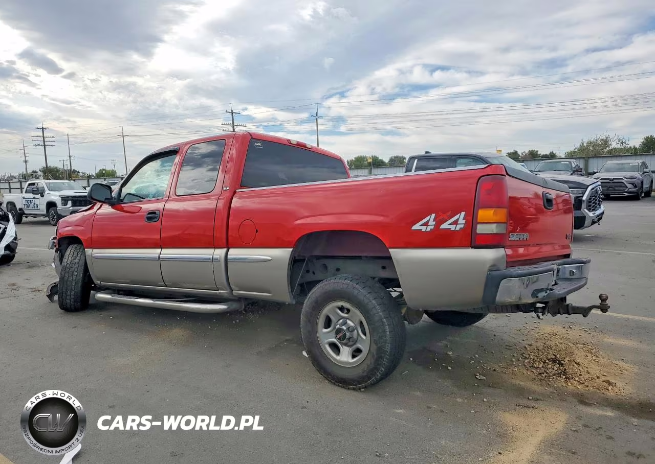 2002 GMC New Sierra K1500 VIN:2GTEK19TX21127347 - 2