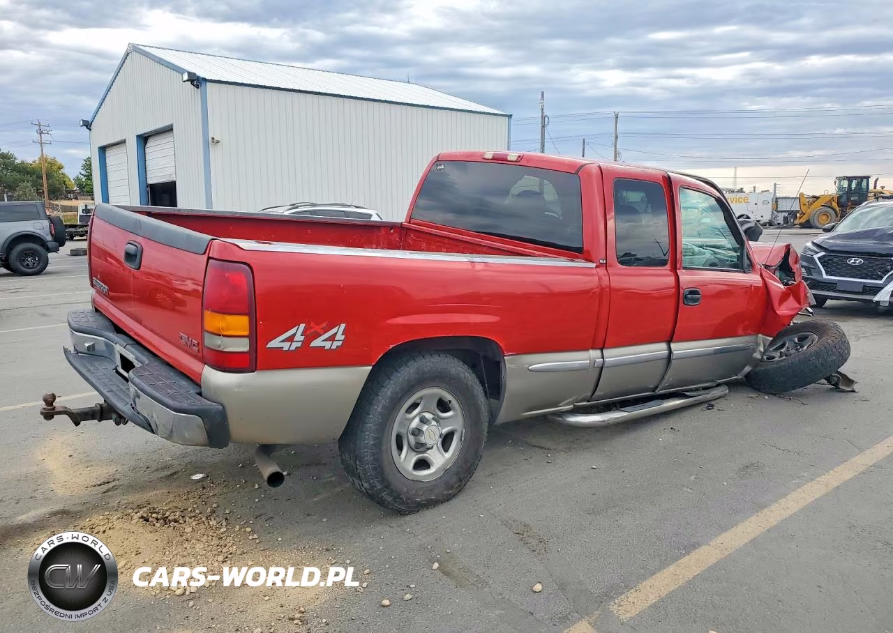 2002 GMC New Sierra K1500 VIN:2GTEK19TX21127347 - 3