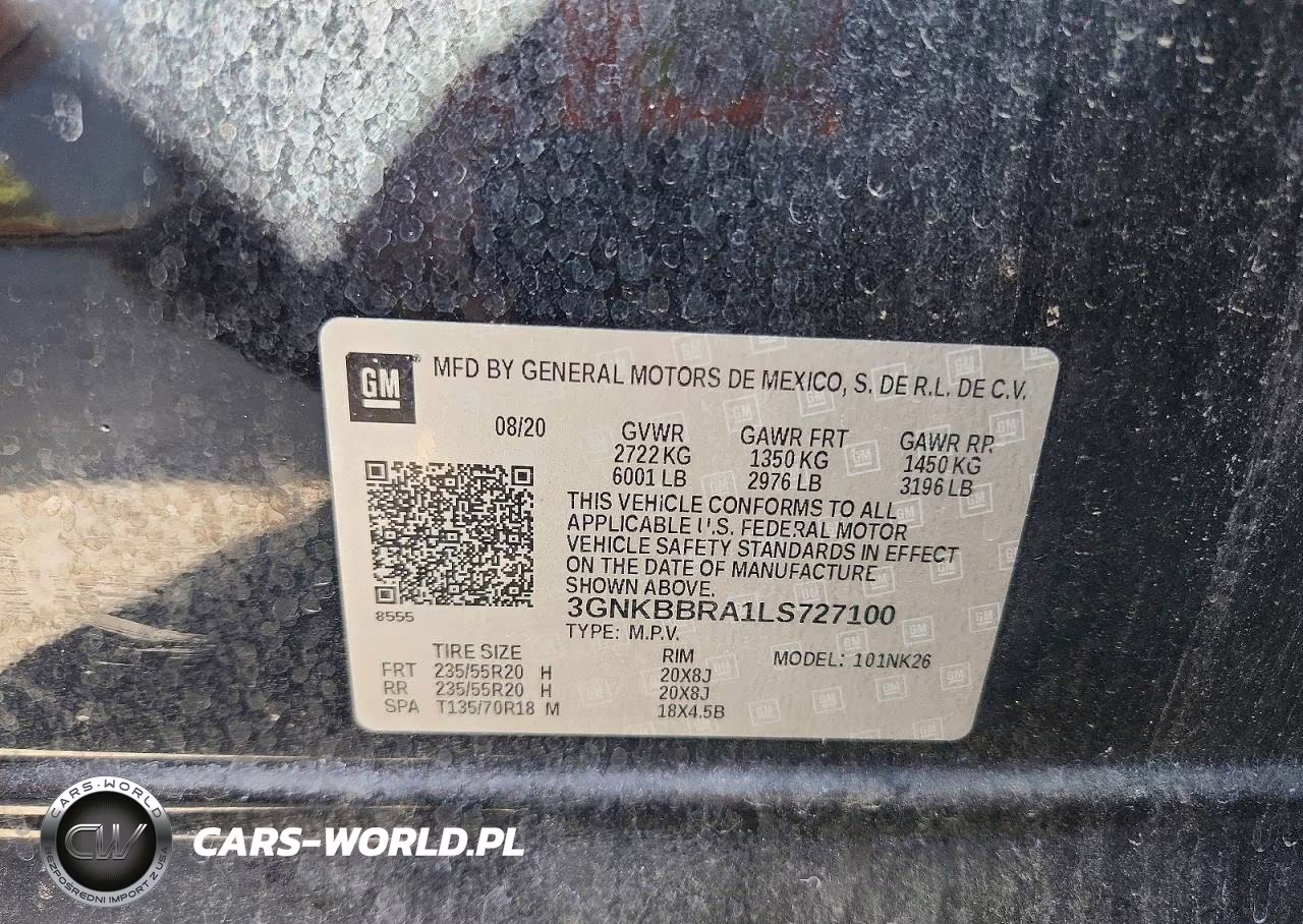 2020 Chevrolet Blazer 1Lt VIN:3GNKBBRA1LS727100 - 14