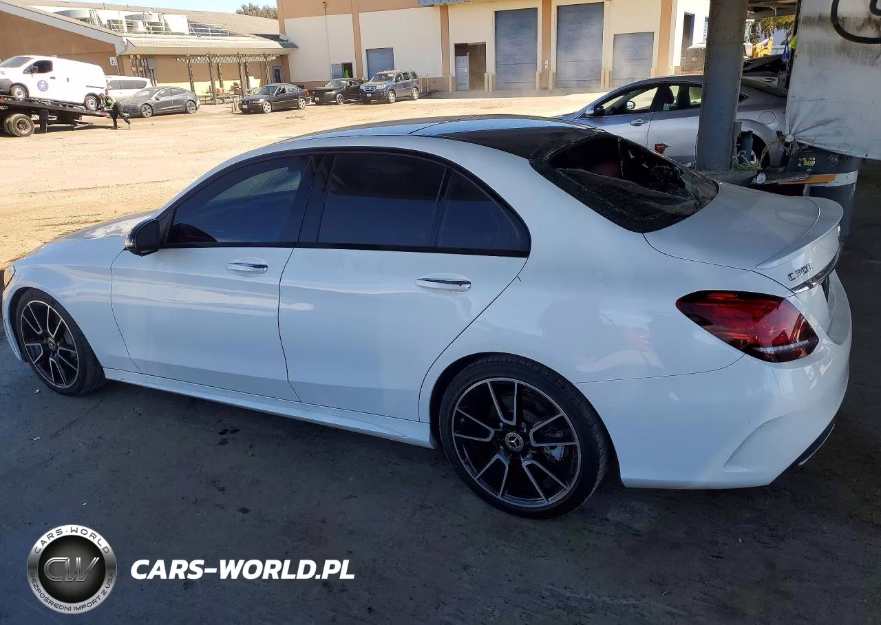 2019 Mercedes-Benz C 300 VIN:55SWF8DB3KU296671 - 2