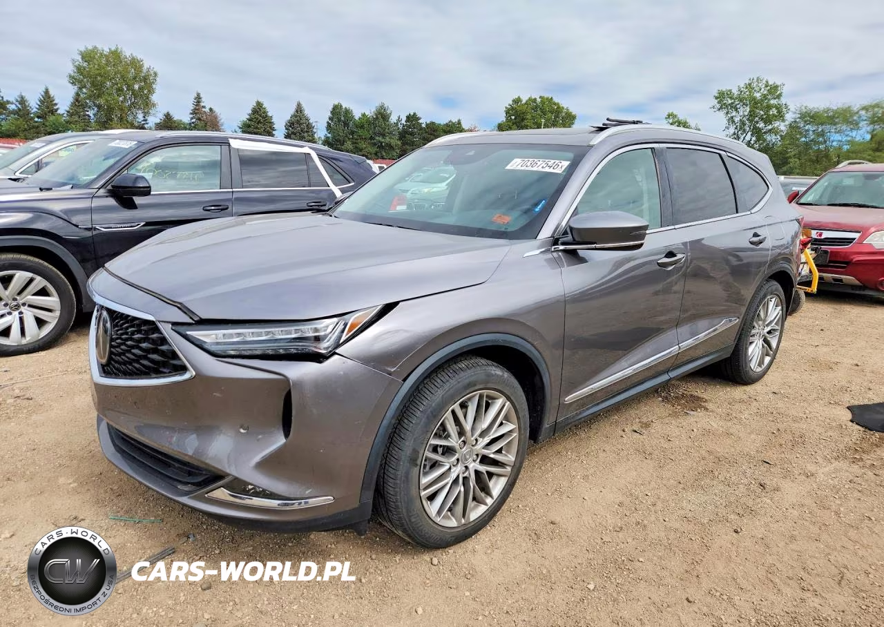 2022 Acura Mdx Advance VIN:5J8YE1H89NL024857 - 1
