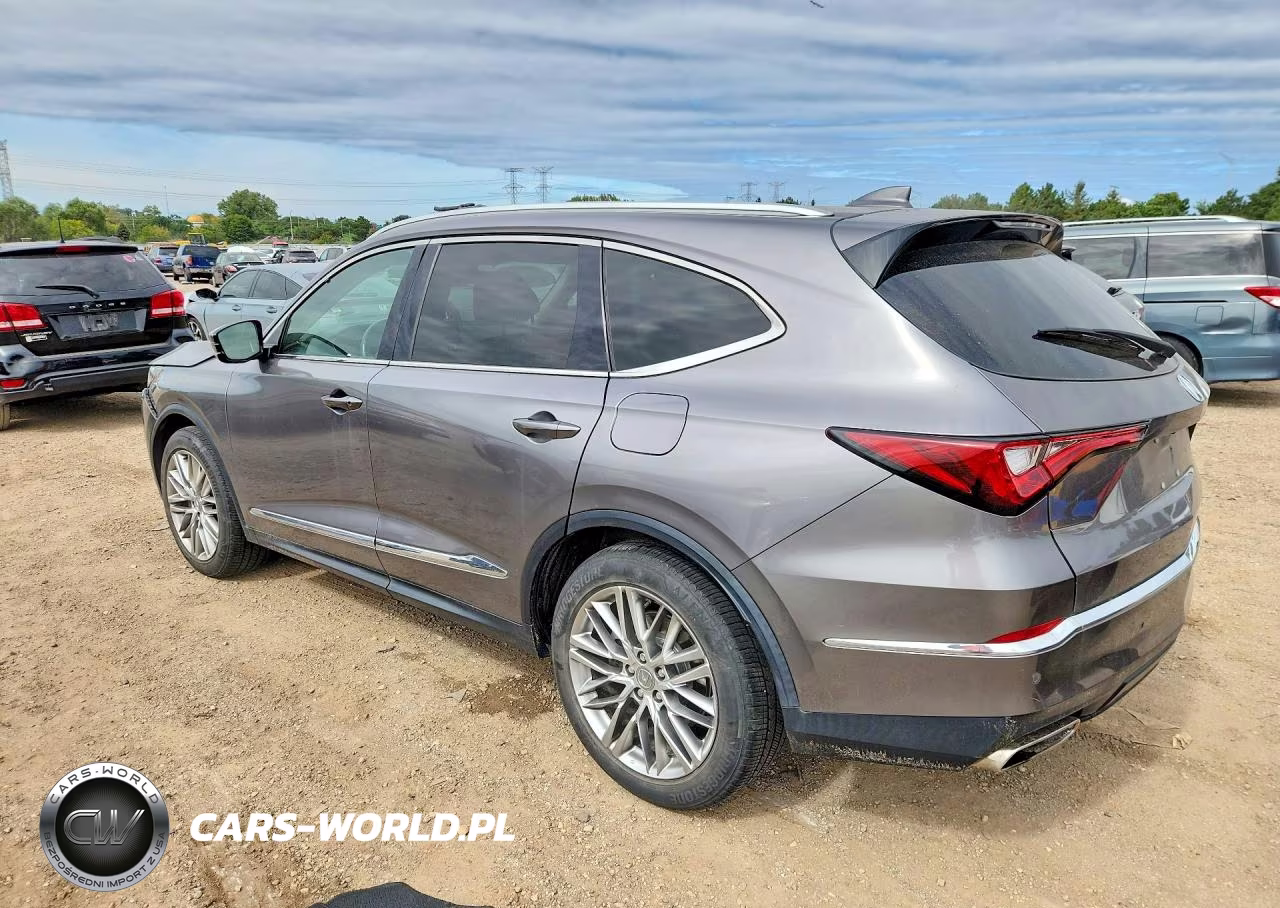 2022 Acura Mdx Advance VIN:5J8YE1H89NL024857 - 2