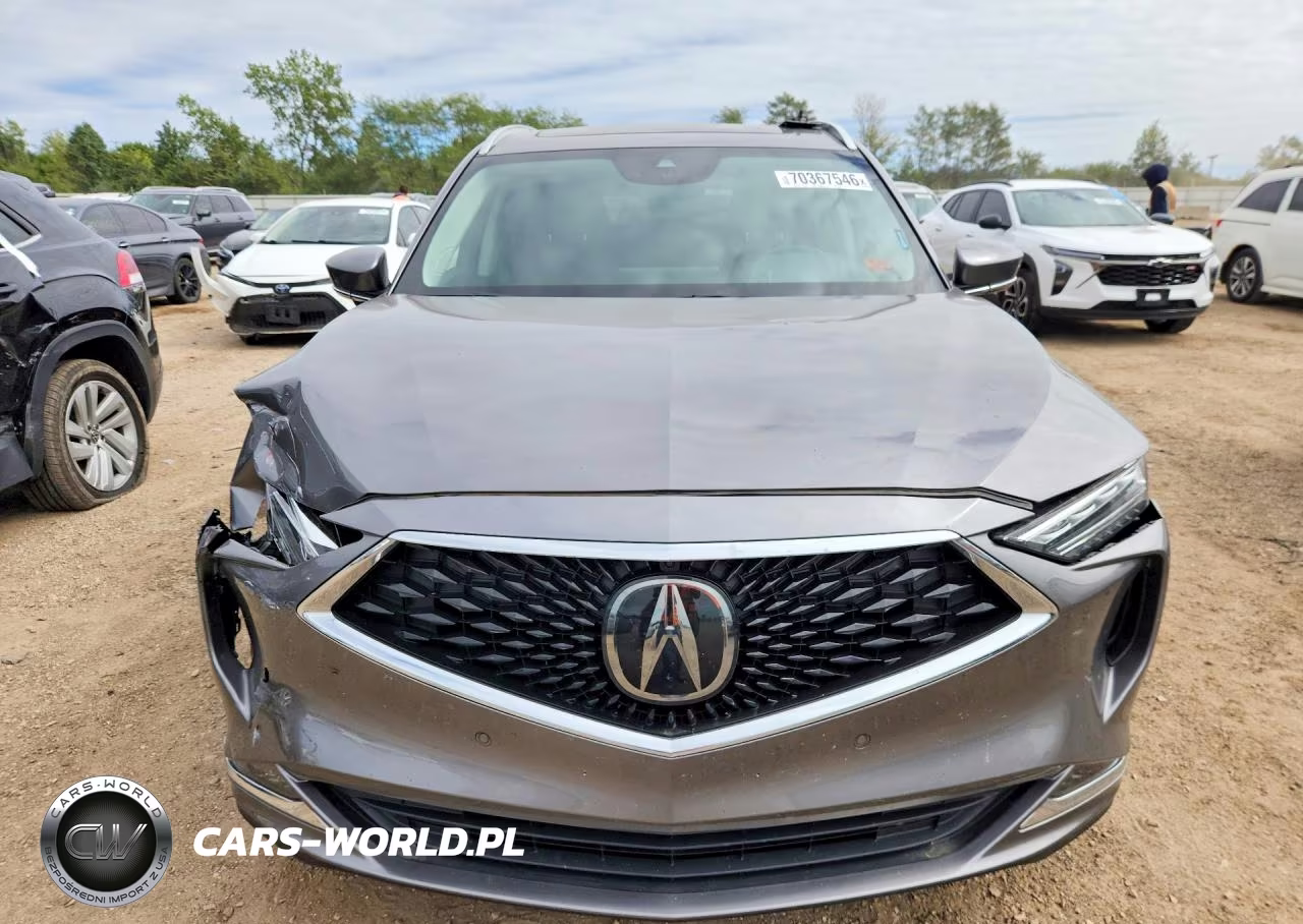 2022 Acura Mdx Advance VIN:5J8YE1H89NL024857 - 5