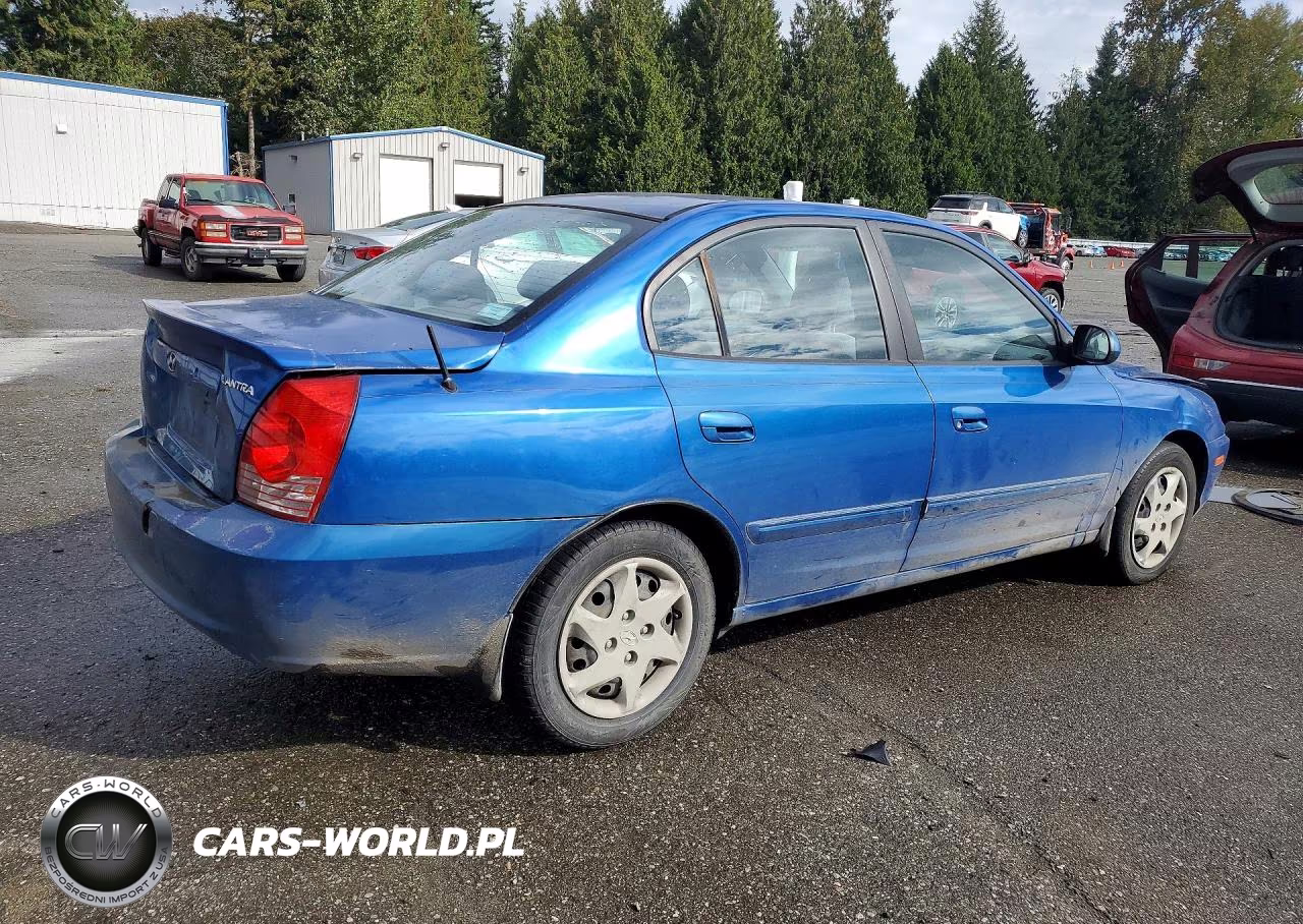 2006 Hyundai Elantra Gls VIN:KMHDN46DX6U367151 - 3