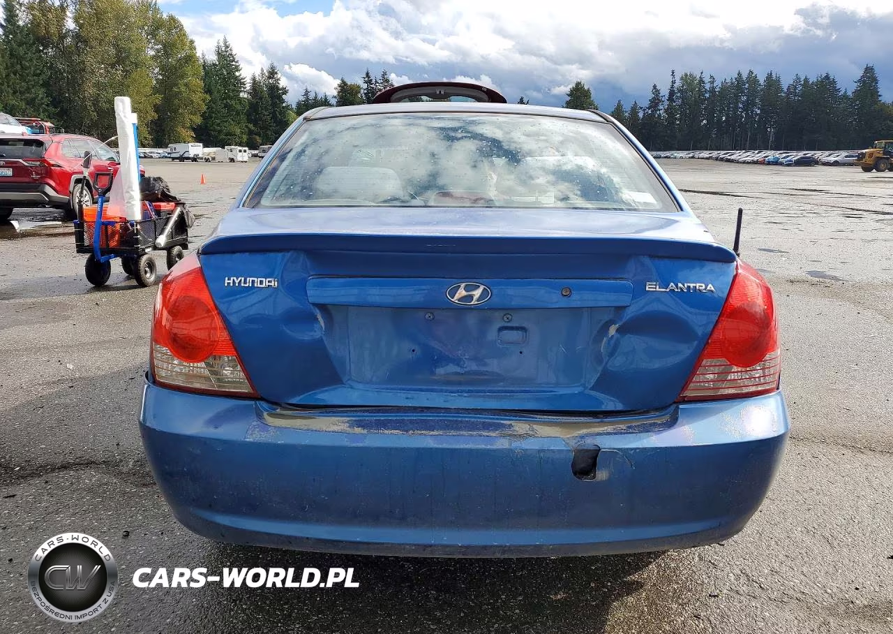 2006 Hyundai Elantra Gls VIN:KMHDN46DX6U367151 - 6