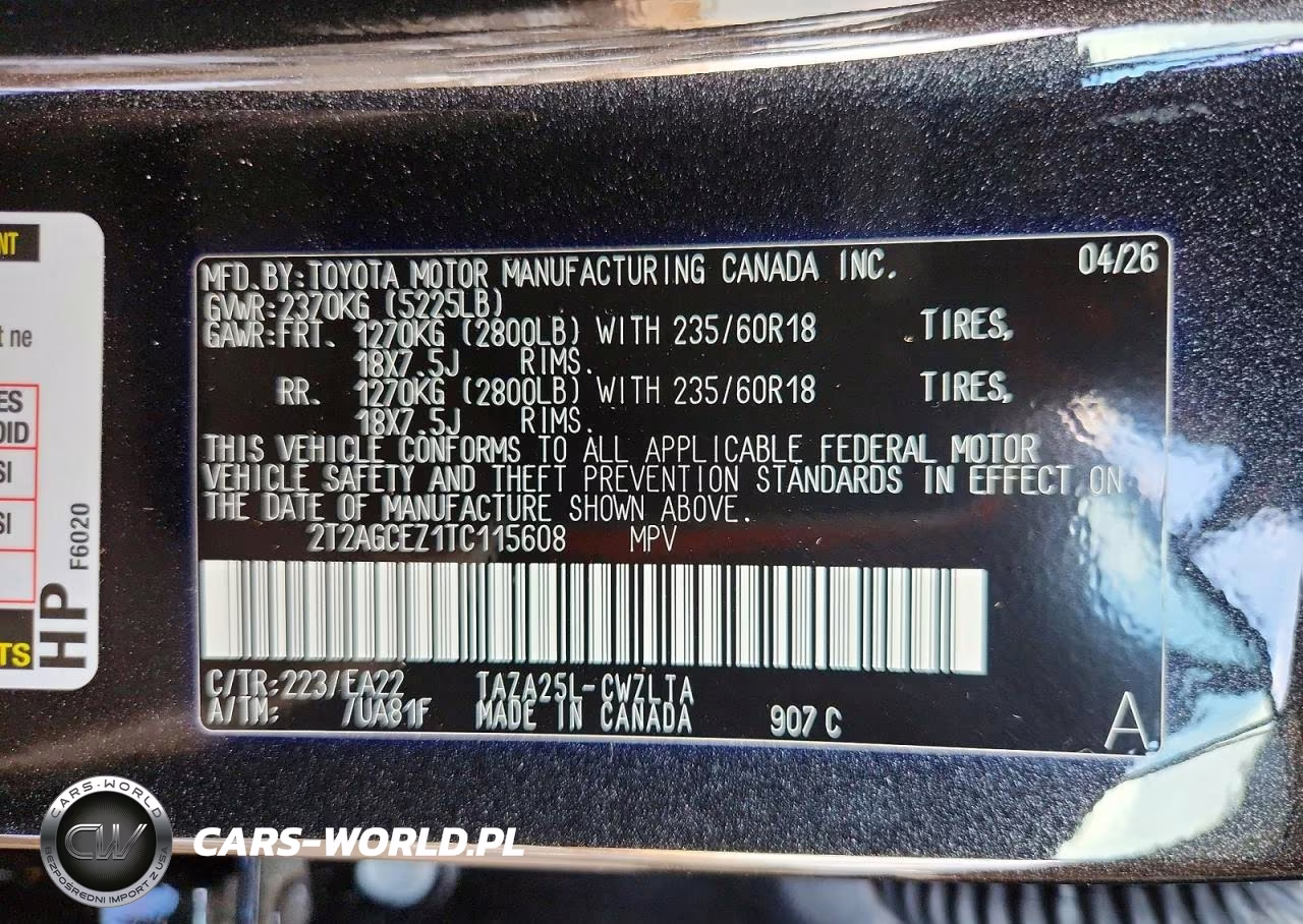 2026 Lexus Nx 350 Base VIN:2T2AGCEZ1TC115608 - 12