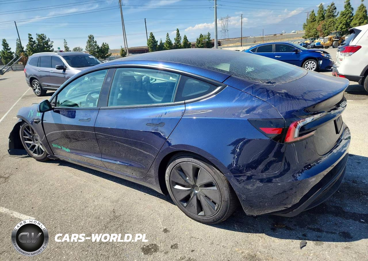 2026 Tesla Model 3 VIN:5YJ3E1EA1TF209646 - 2