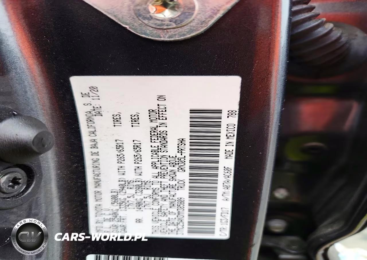 2021 Toyota Tacoma Trd Sport VIN:3TMCZ5AN3MM385809 - 12