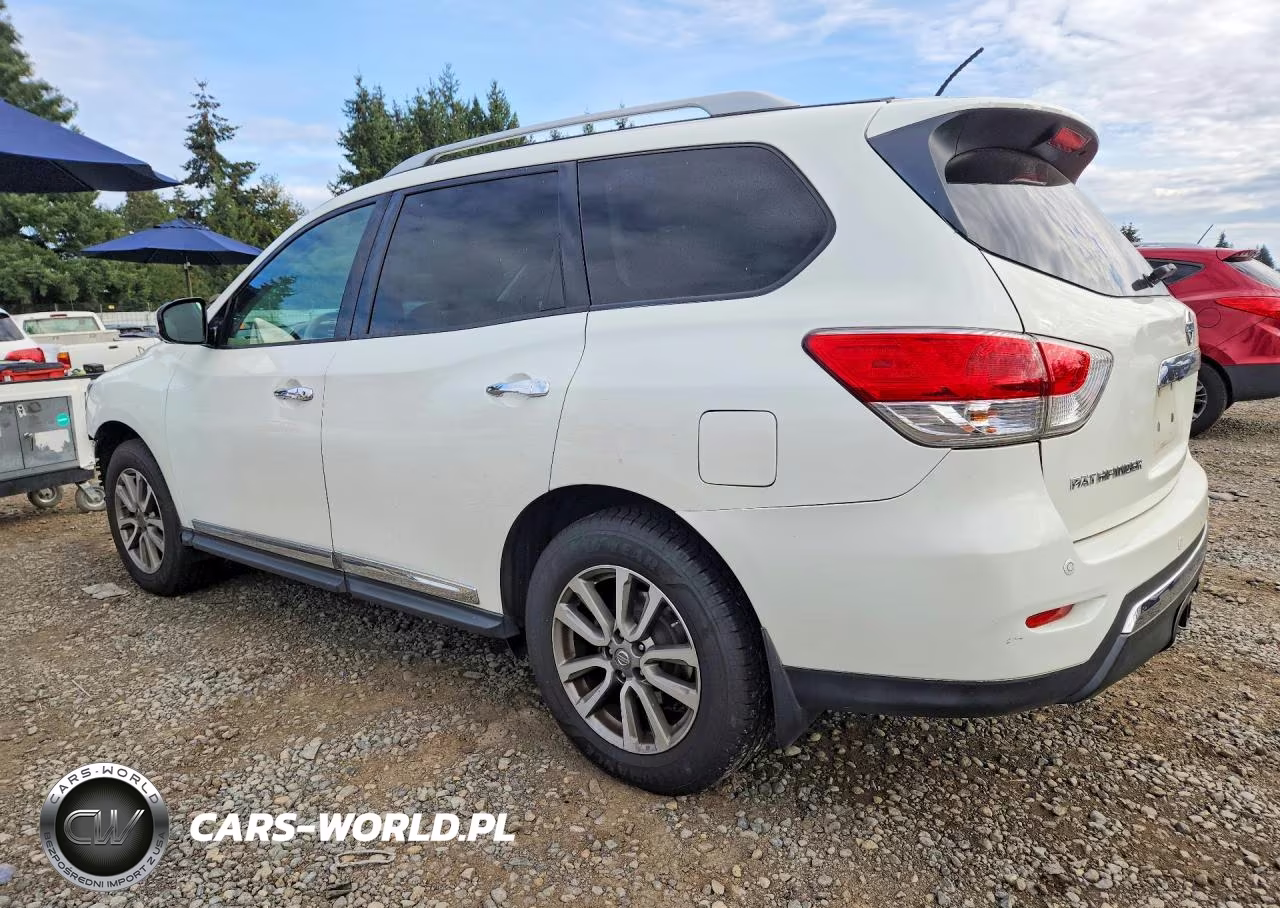 2015 Nissan Pathfinder Sl VIN:5N1AR2MM2FC702634 - 2