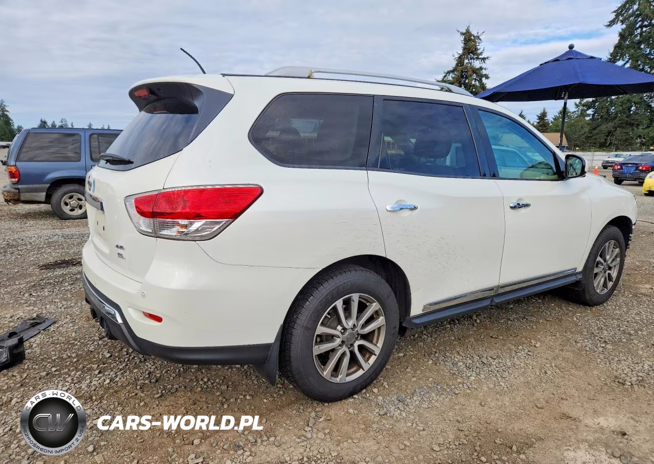 2015 Nissan Pathfinder Sl VIN:5N1AR2MM2FC702634 - 3