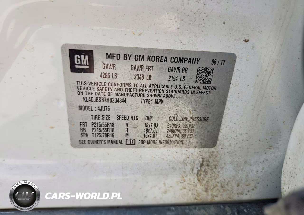 2017 Buick Encore Preferred Ii VIN:KL4CJBSB7HB234344 - 14