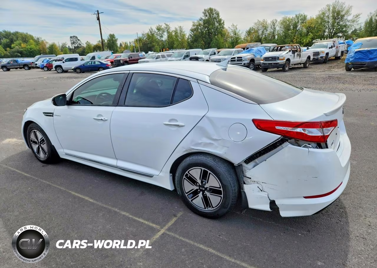 2013 Kia Optima Hybrid VIN:KNAGM4AD3D5052451 - 2