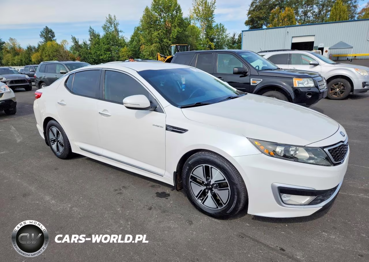 2013 Kia Optima Hybrid VIN:KNAGM4AD3D5052451 - 4