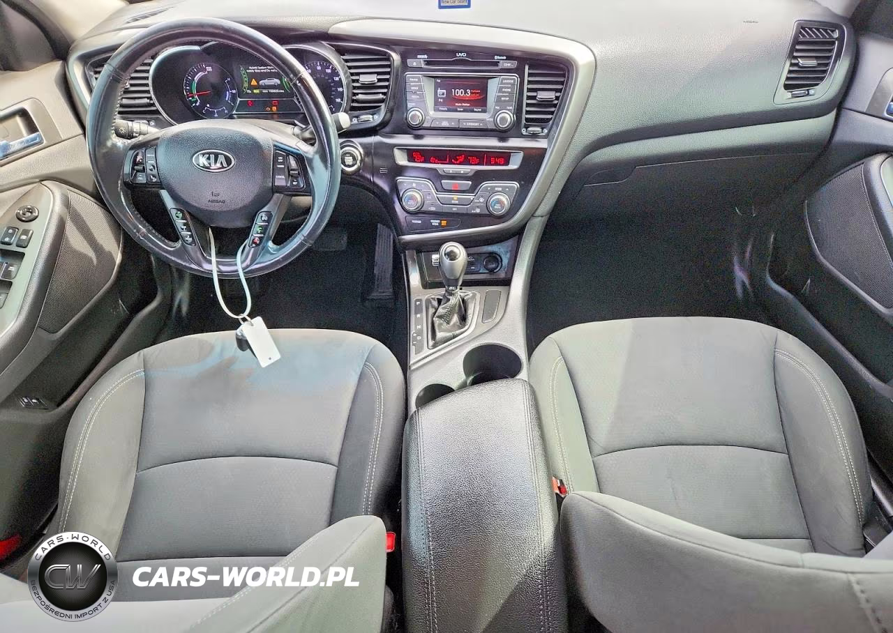 2013 Kia Optima Hybrid VIN:KNAGM4AD3D5052451 - 8