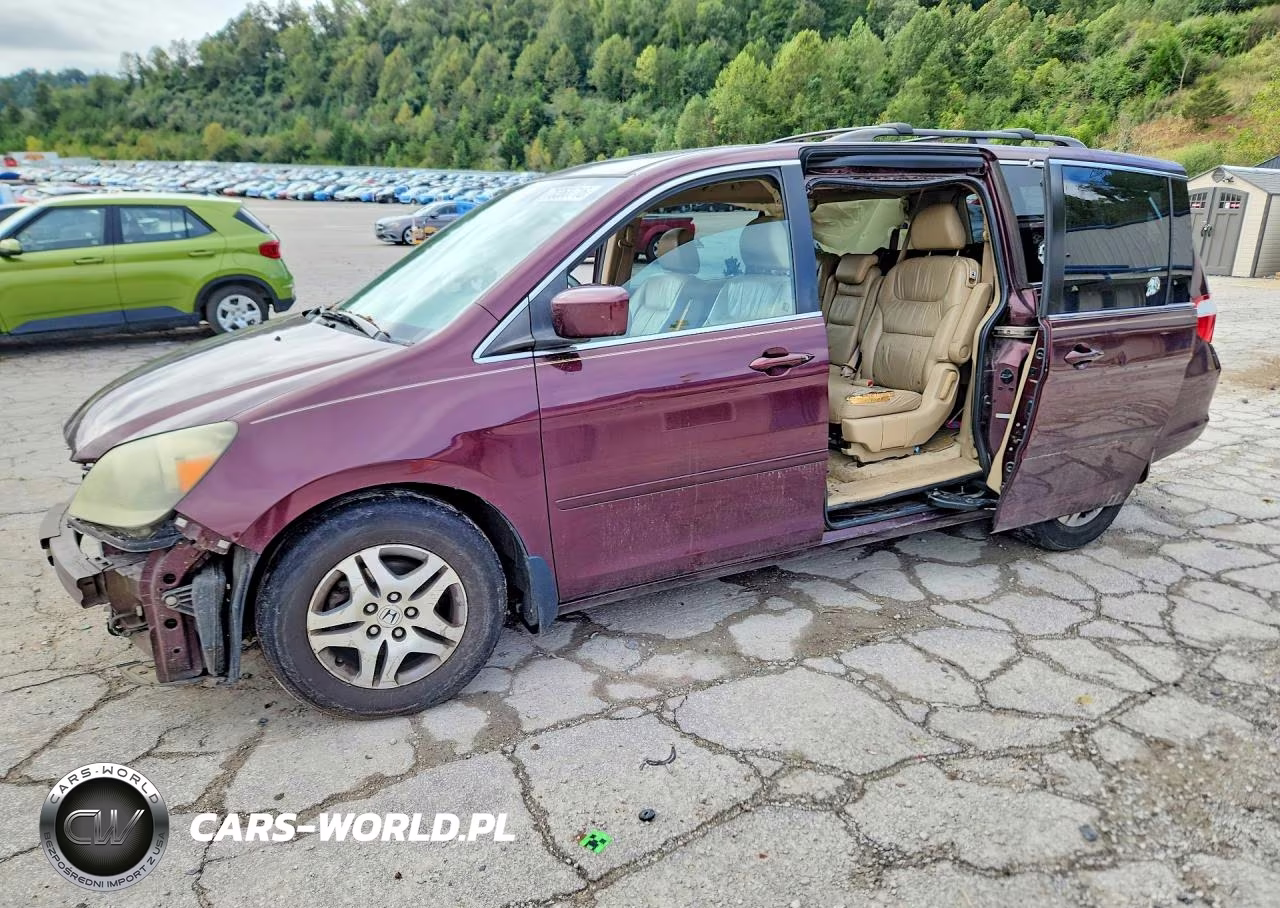 2007 Honda Odyssey Exl VIN:5FNRL38707B433752 - 1