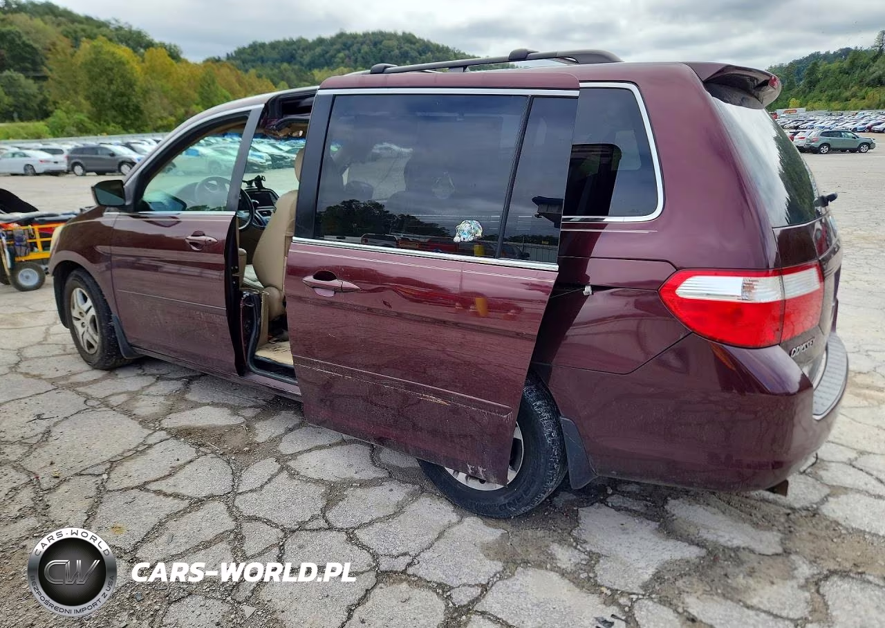 2007 Honda Odyssey Exl VIN:5FNRL38707B433752 - 2