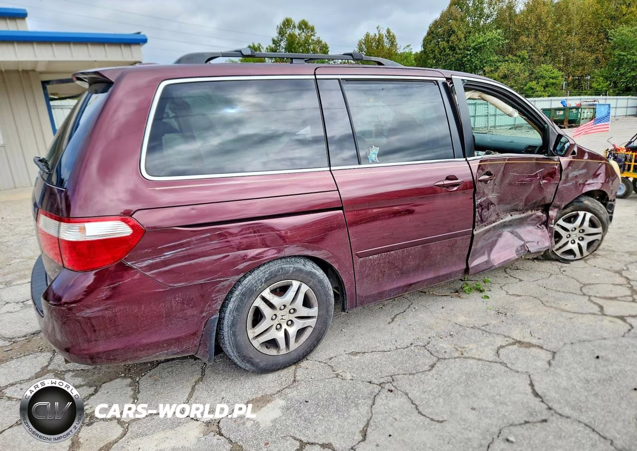 2007 Honda Odyssey Exl VIN:5FNRL38707B433752 - 3