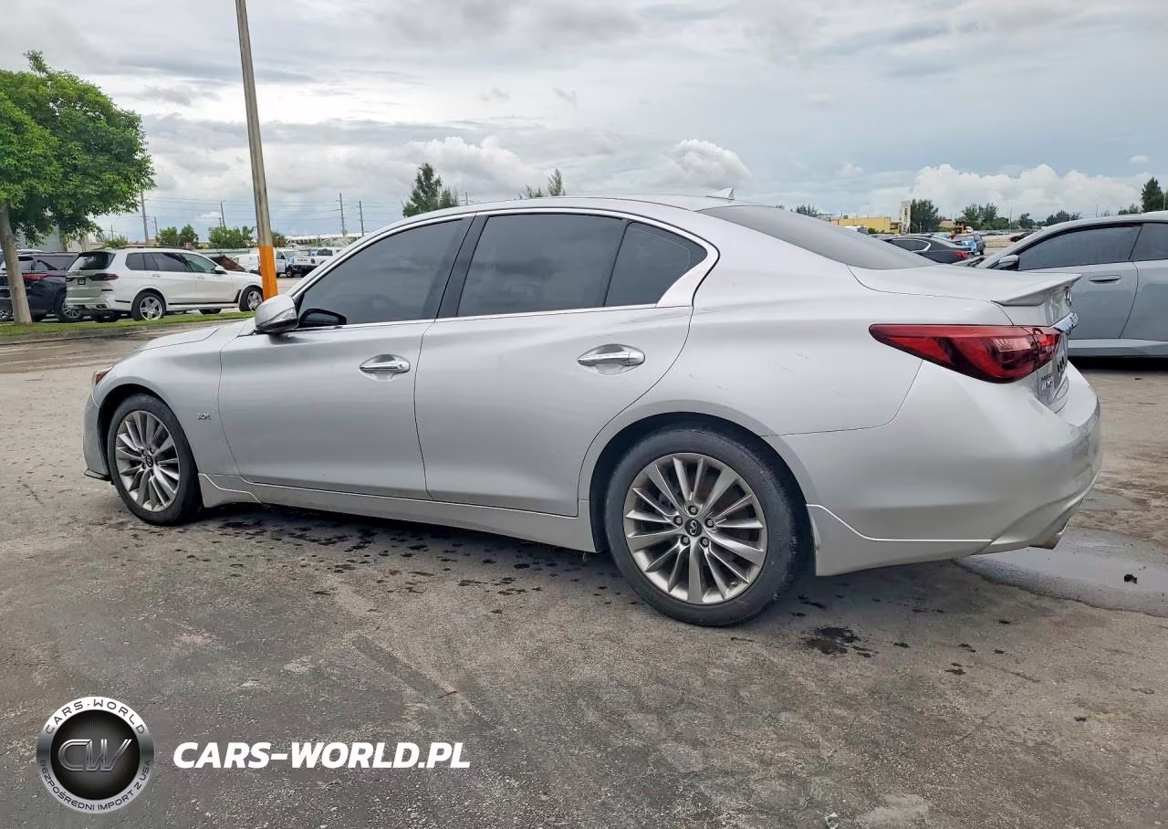 2019 Infiniti Q50 3.0T Luxe VIN:JN1EV7AR4KM554041 - 2