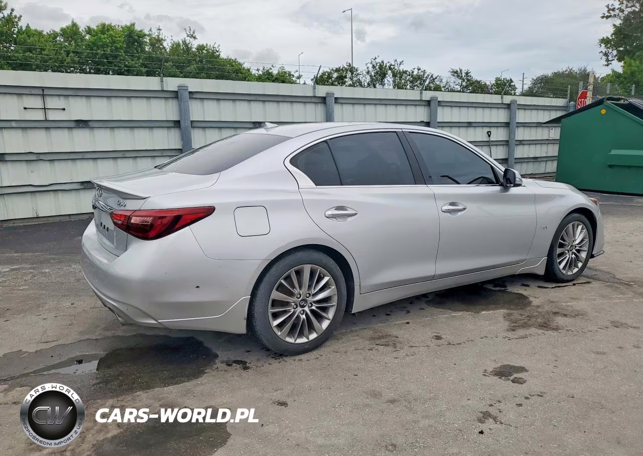 2019 Infiniti Q50 3.0T Luxe VIN:JN1EV7AR4KM554041 - 3