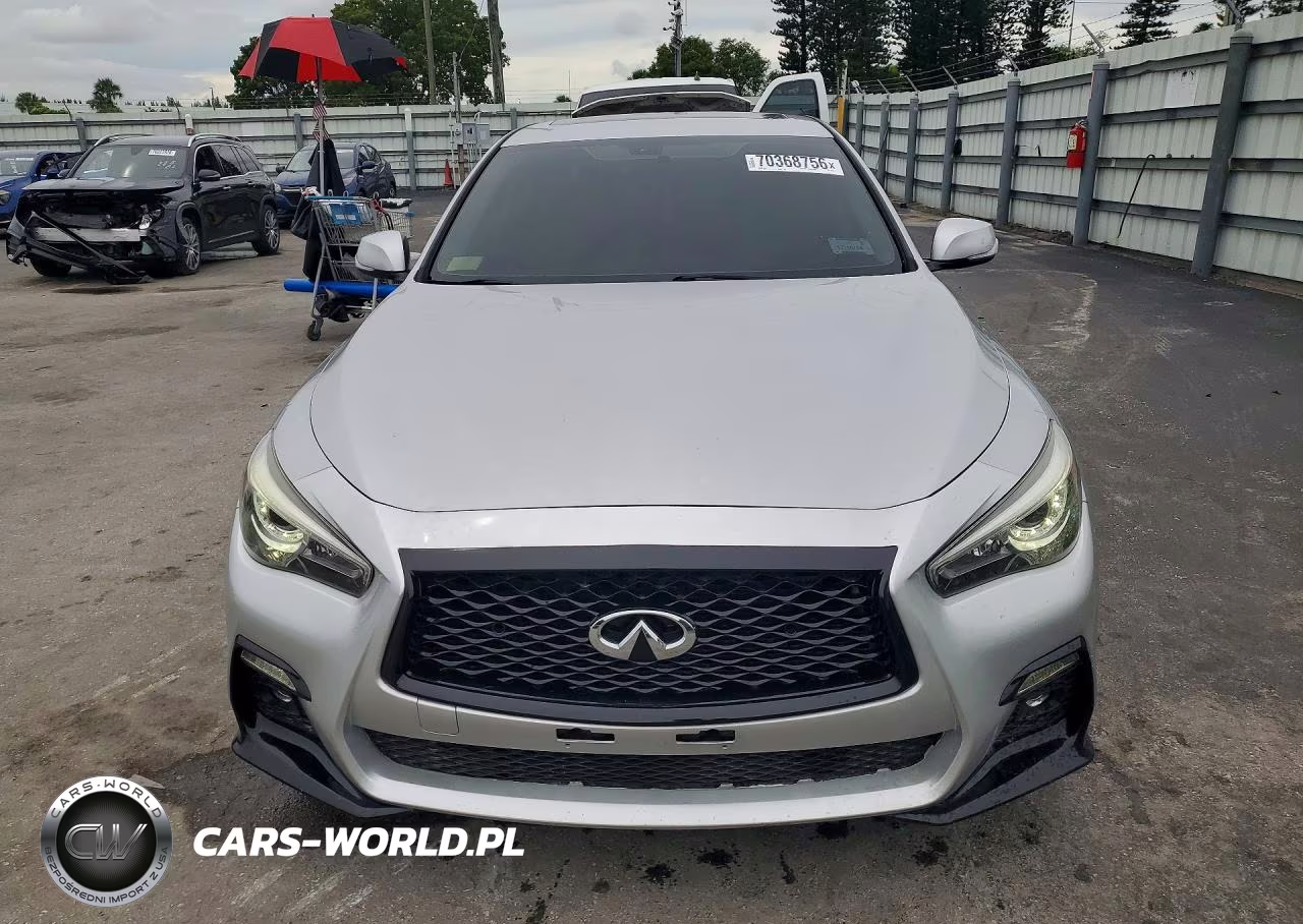 2019 Infiniti Q50 3.0T Luxe VIN:JN1EV7AR4KM554041 - 5