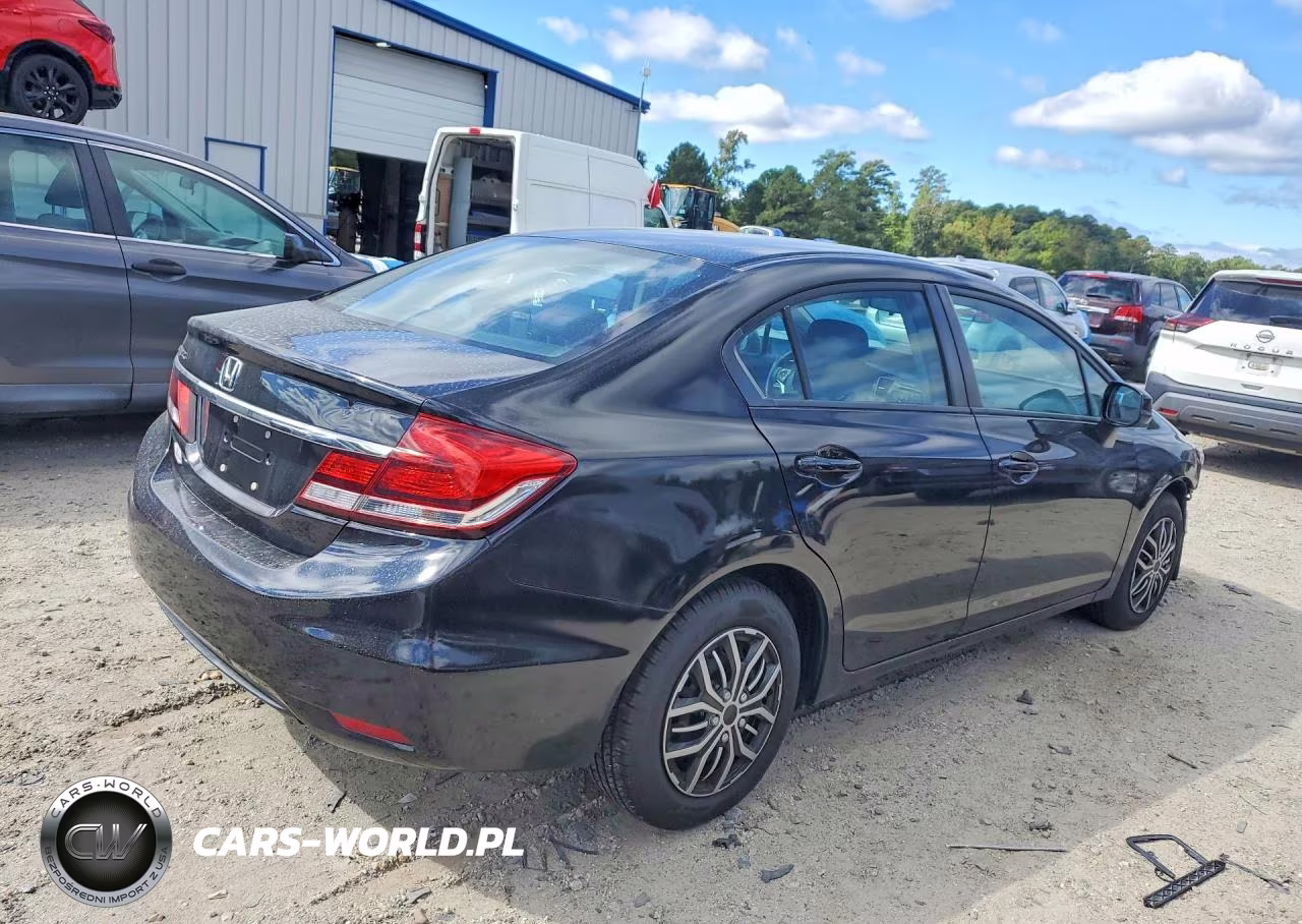 2013 Honda Civic Lx VIN:19XFB2E58DE048914 - 3