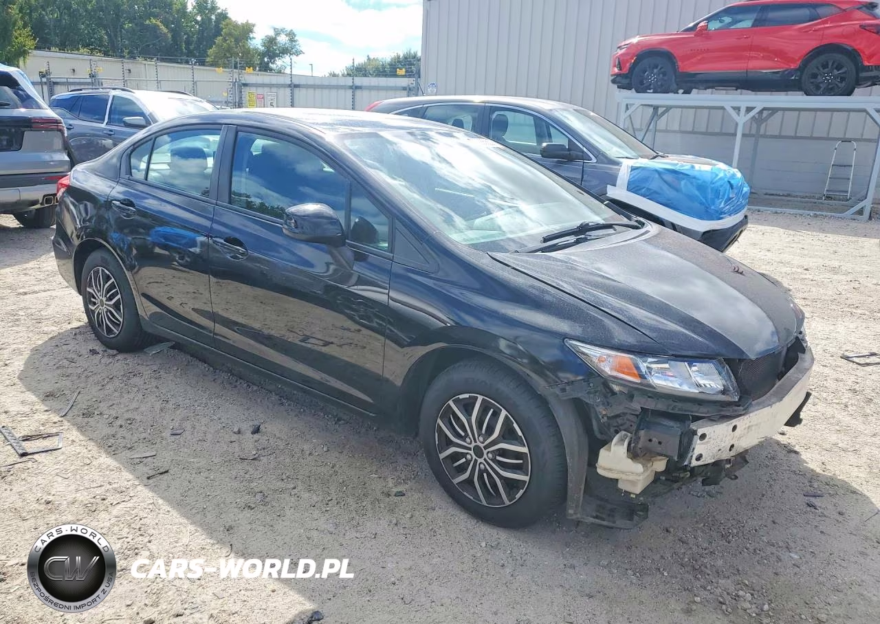 2013 Honda Civic Lx VIN:19XFB2E58DE048914 - 4