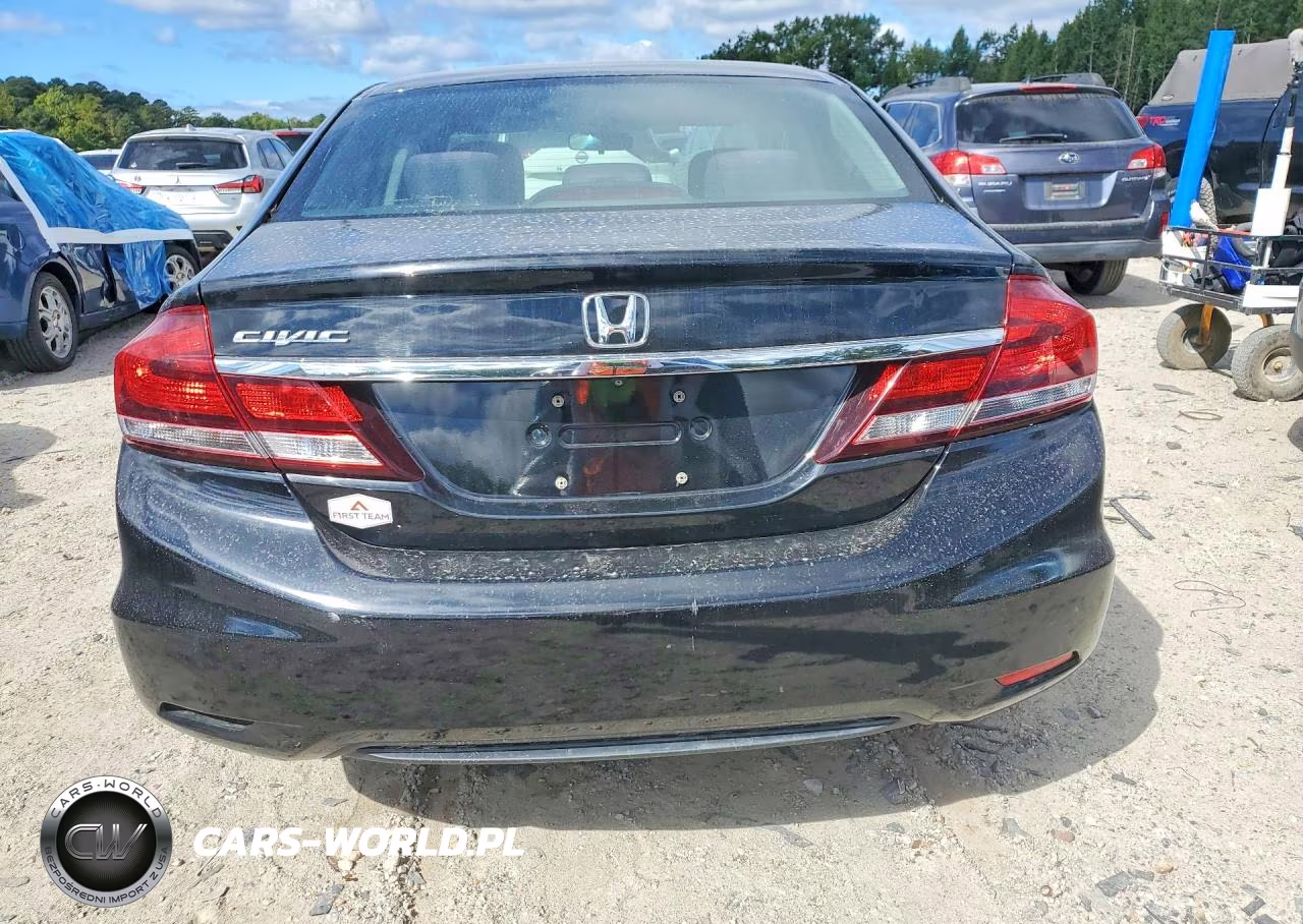 2013 Honda Civic Lx VIN:19XFB2E58DE048914 - 6