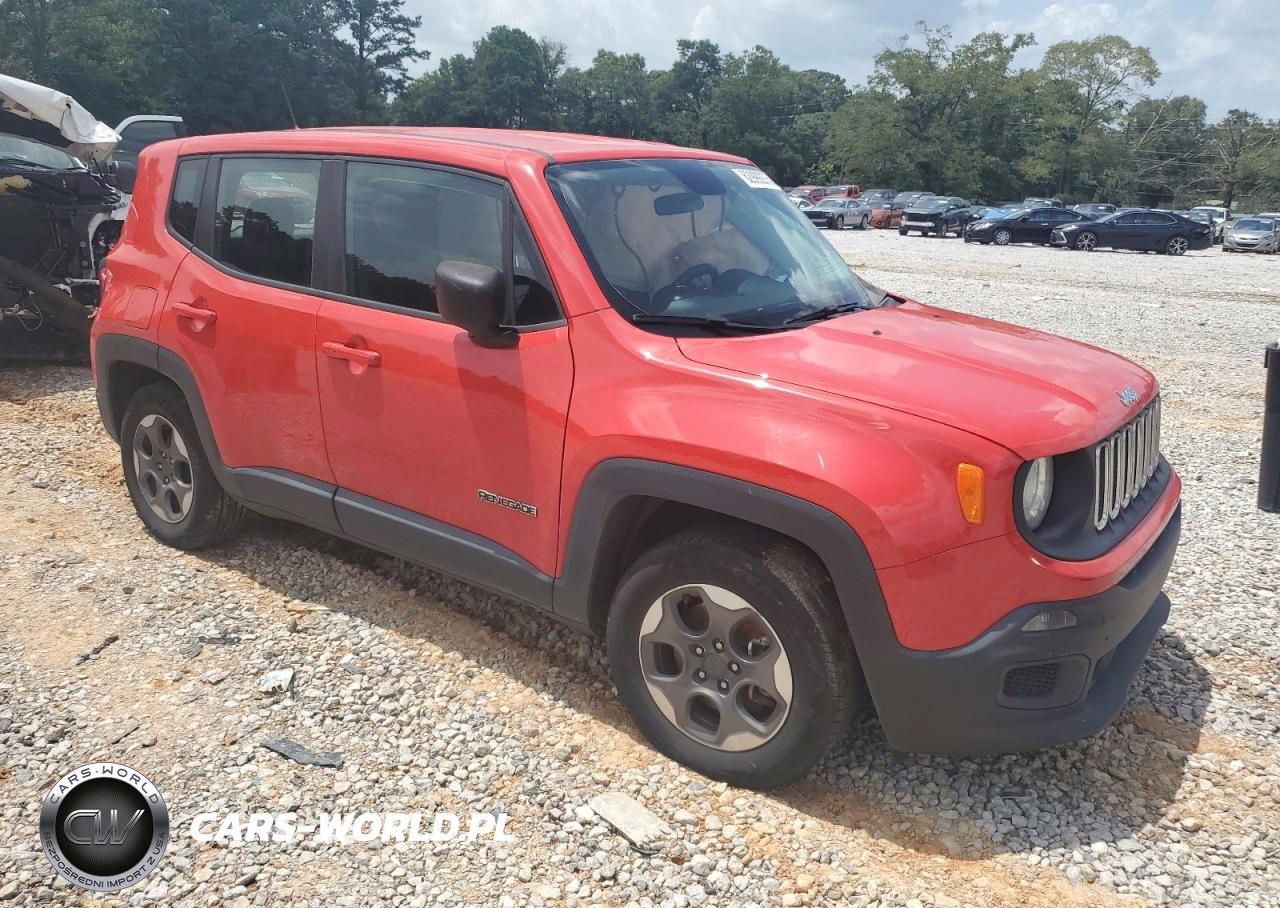 2016 Jeep Renegade Sport VIN:ZACCJAAT9GPD50370 - 4