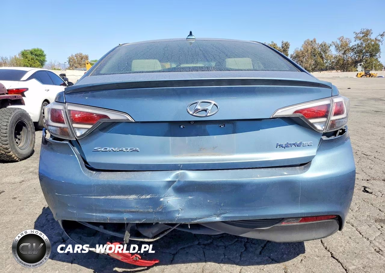 2016 Hyundai Sonata Hybrid Se VIN:KMHE24L1XGA012295 - 6