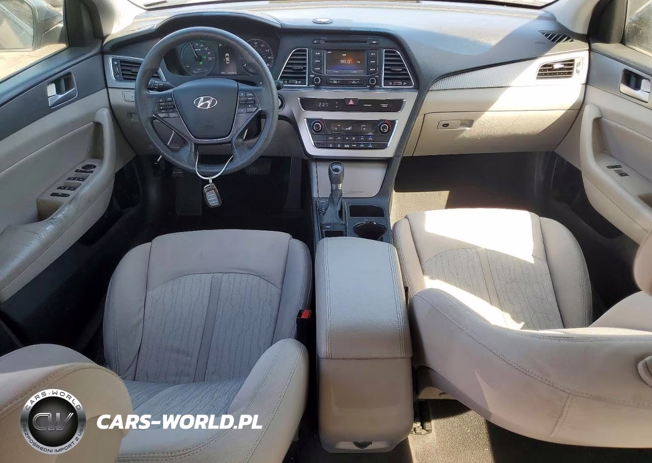 2016 Hyundai Sonata Hybrid Se VIN:KMHE24L1XGA012295 - 8