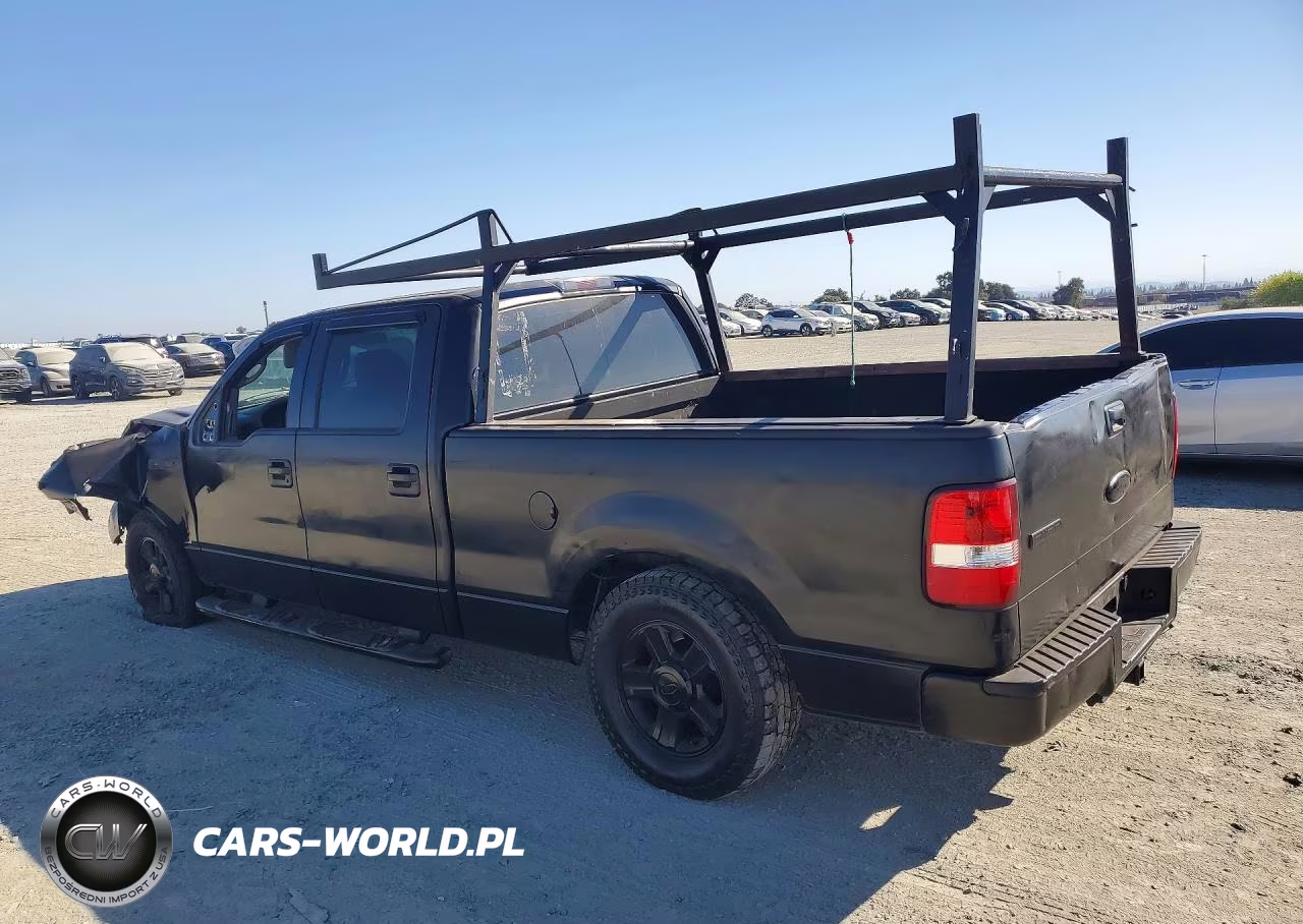 2008 Ford F150 Supercrew VIN:1FTRW12W68FB13943 - 2