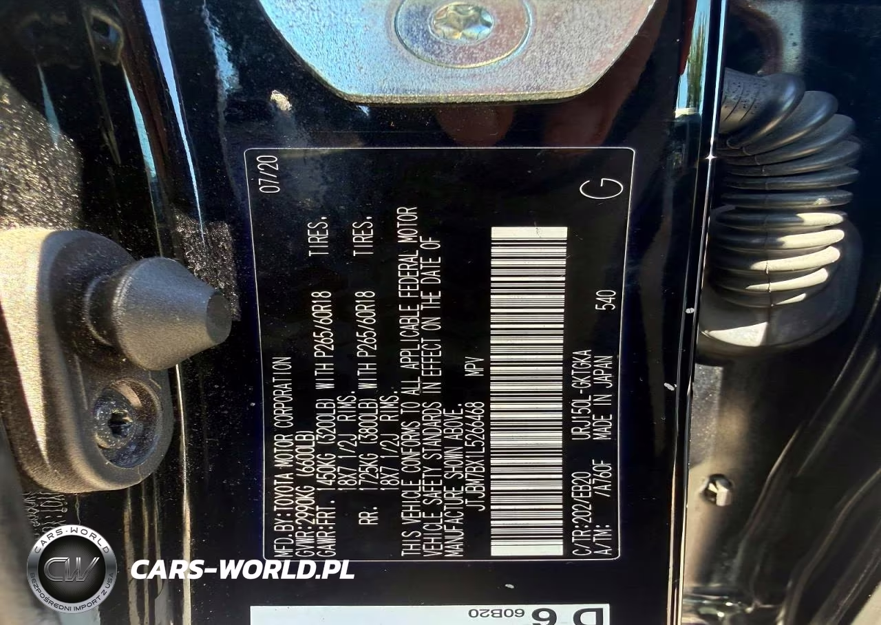 2020 Lexus Gx 460 VIN:JTJBM7BX1L5266468 - 13