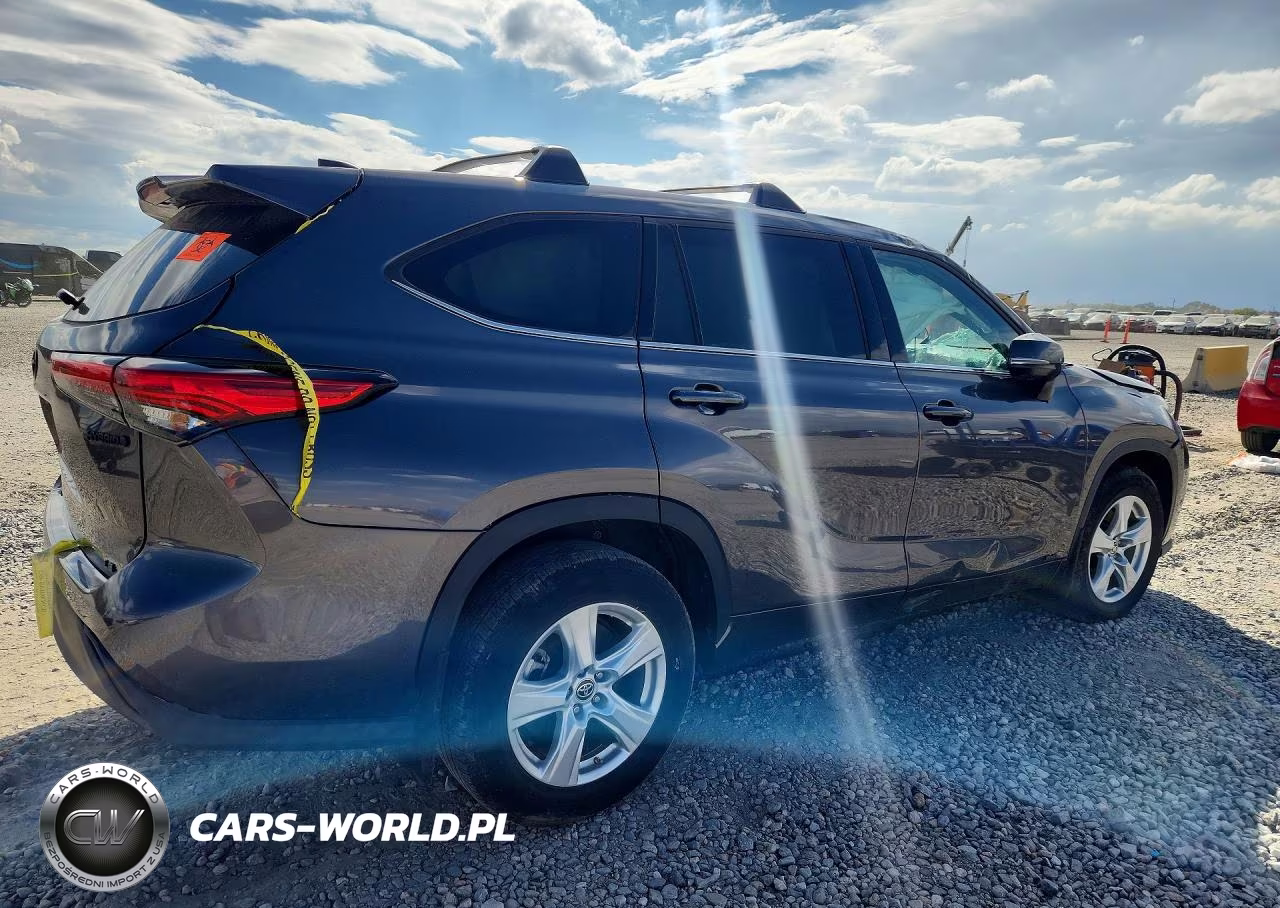 2022 Toyota Highlander Hybrid Le VIN:5TDBBRCHXNS560587 - 3