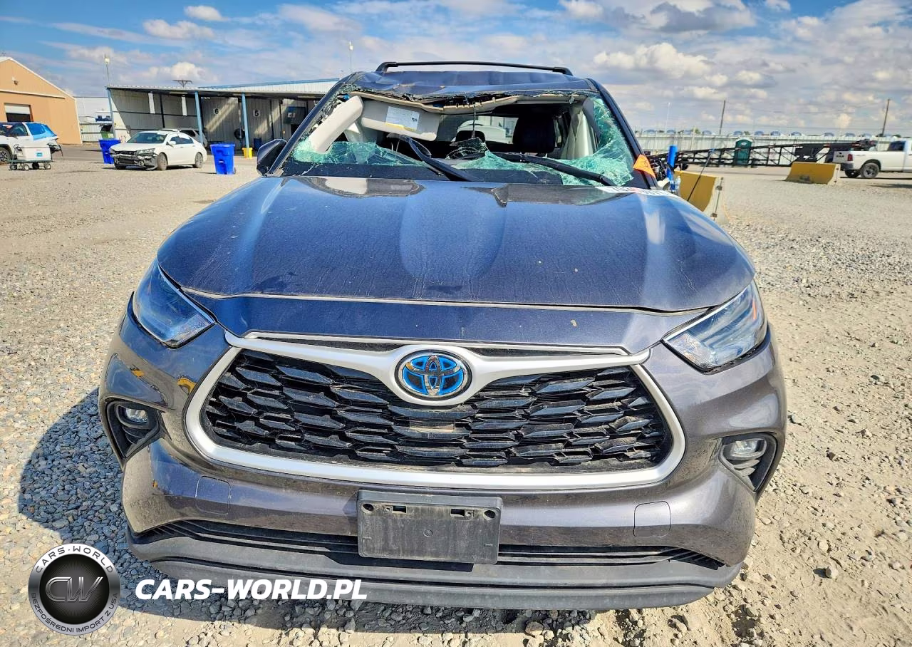 2022 Toyota Highlander Hybrid Le VIN:5TDBBRCHXNS560587 - 5