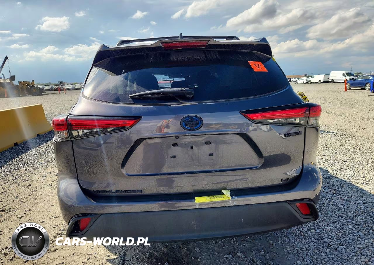 2022 Toyota Highlander Hybrid Le VIN:5TDBBRCHXNS560587 - 6