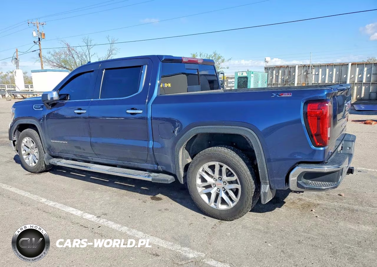 2021 GMC Sierra K1500 Slt VIN:3GTU9DED3MG379040 - 2