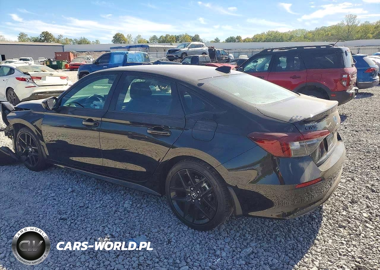 2026 Honda Civic Sport VIN:2HGFE2F58TH618064 - 2