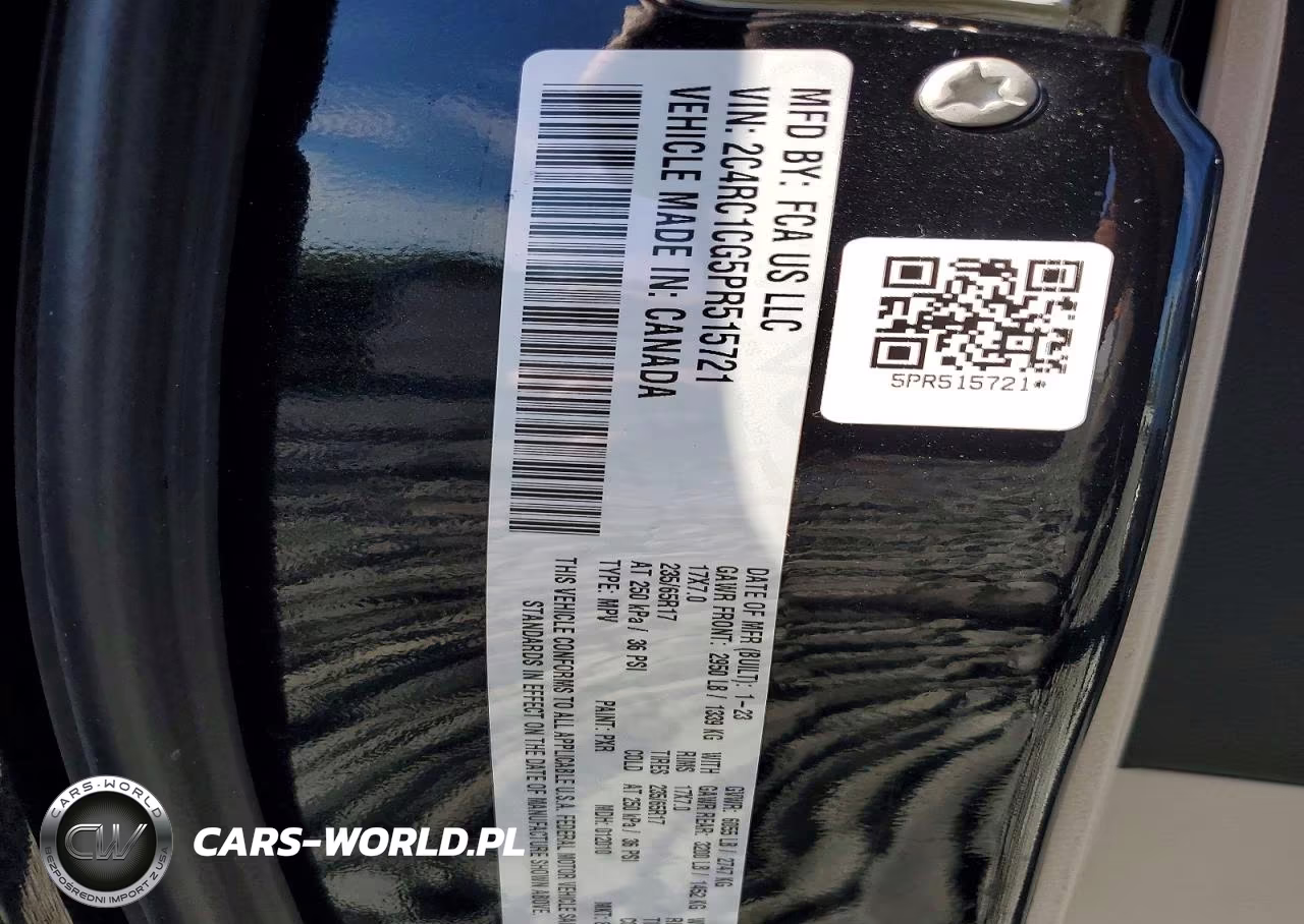 2023 Chrysler Voyager Lx VIN:2C4RC1CG5PR515721 - 13