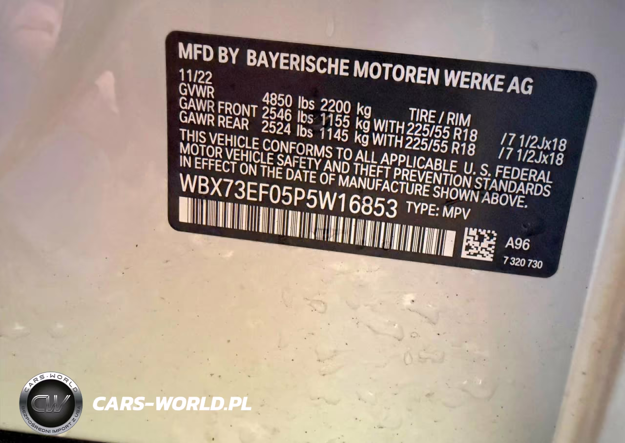 2023 BMW X1 xDrive28I VIN:WBX73EF05P5W16853 - 13