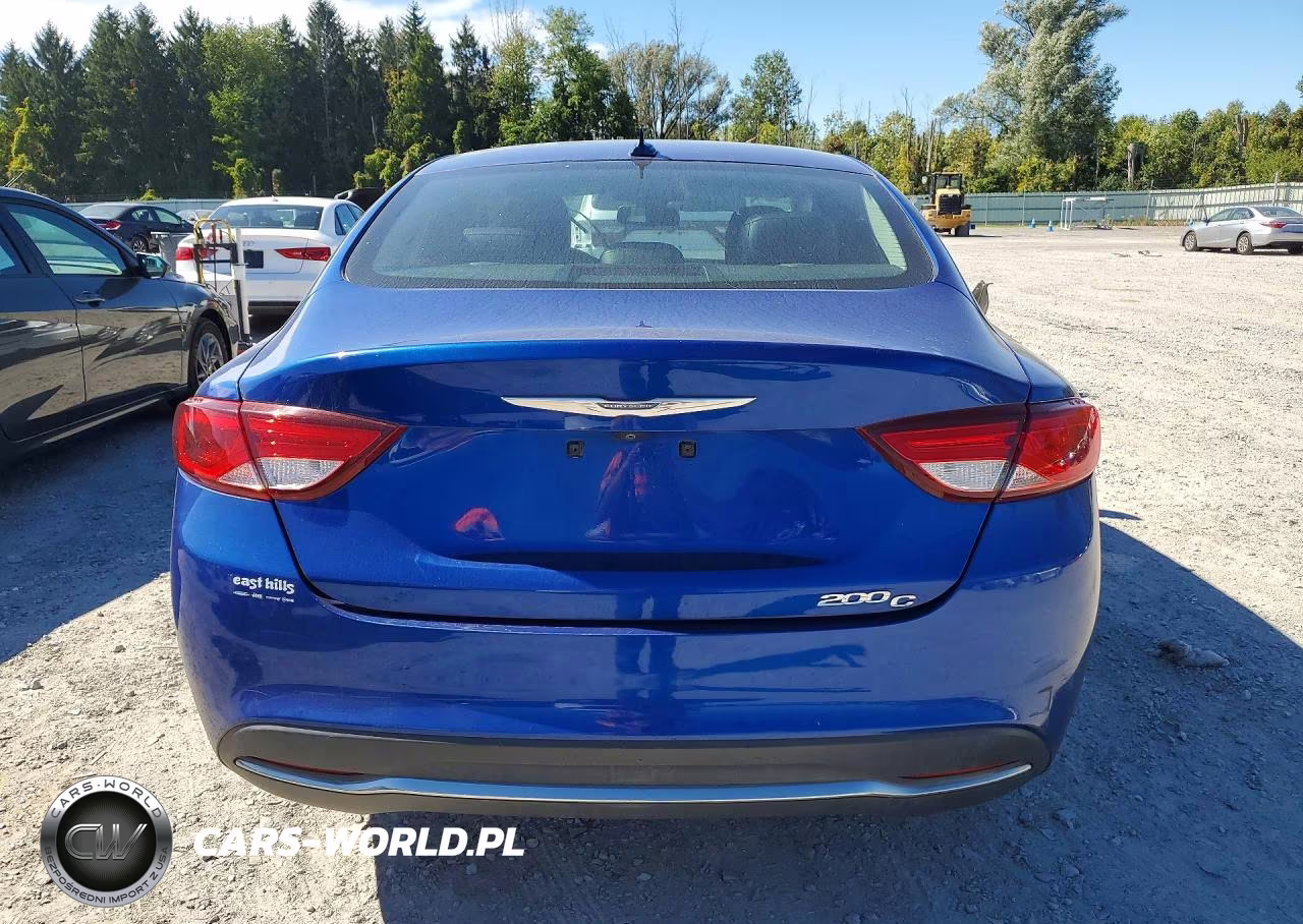 2015 Chrysler 200 C VIN:1C3CCCCB7FN507433 - 6