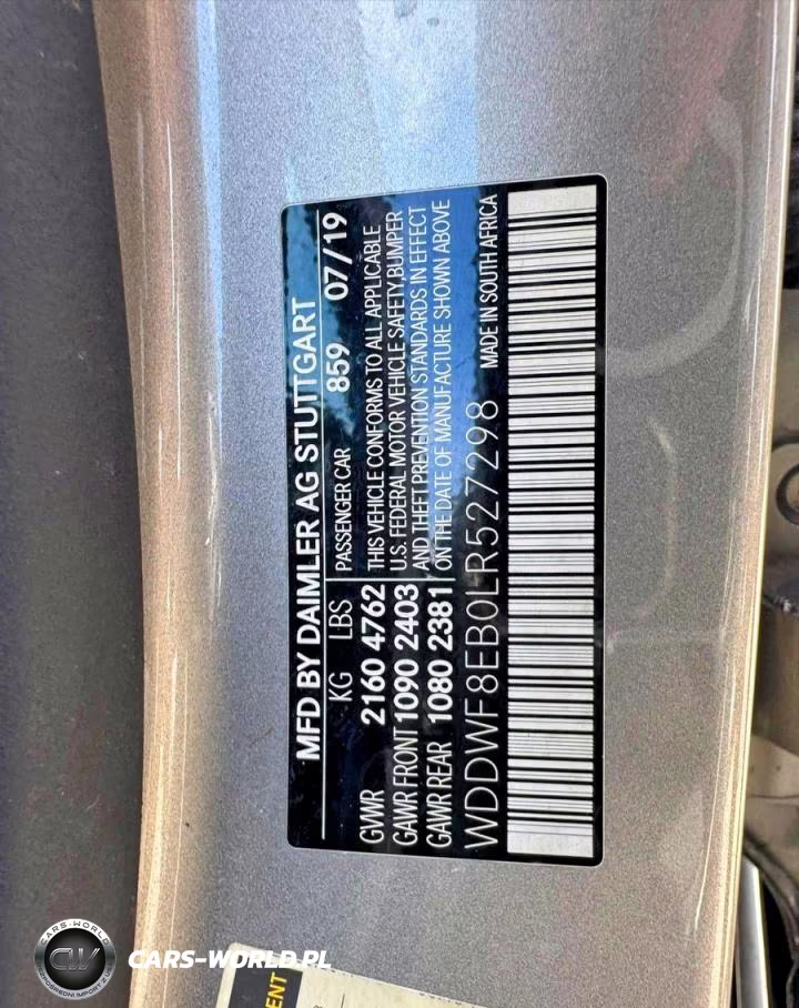 2020 Mercedes-Benz C 300 4Matic VIN:WDDWF8EB0LR527298 - 10