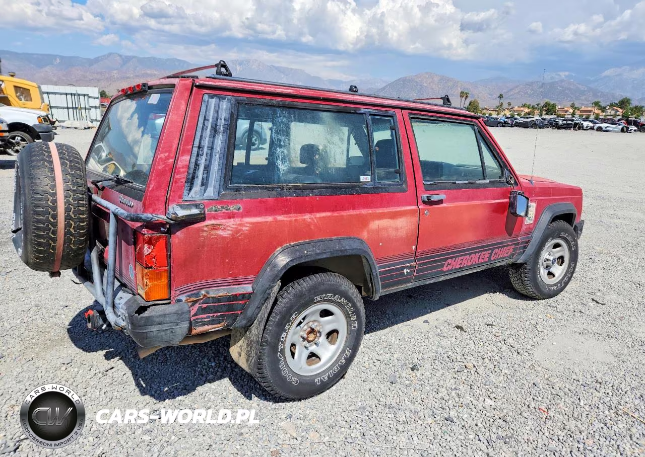 1987 Jeep Cherokee Chief VIN:1JCMT7737HT137687 - 3