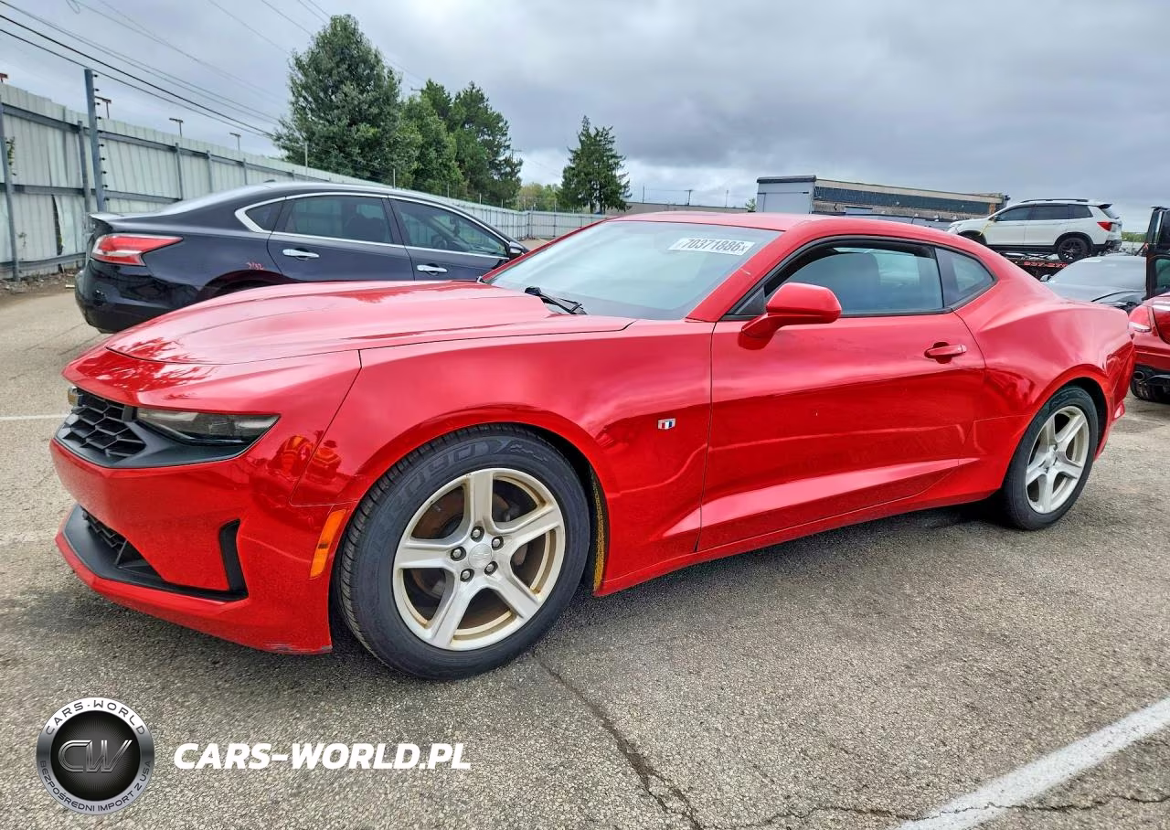 2019 Chevrolet Camaro Ls VIN:1G1FB1RS5K0155458 - 1