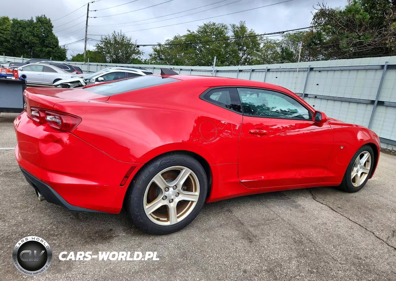 2019 Chevrolet Camaro Ls VIN:1G1FB1RS5K0155458 - 3
