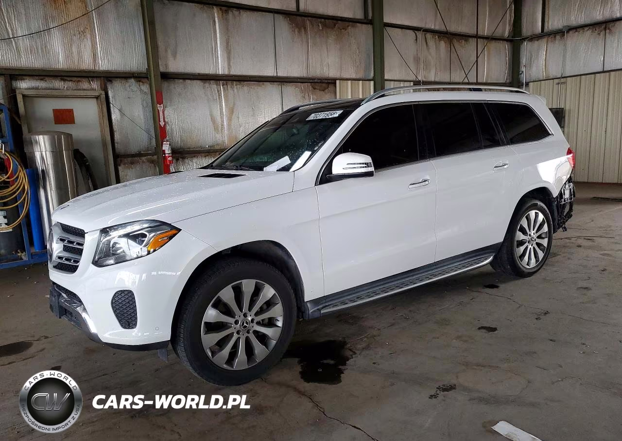 2017 Mercedes-Benz Gls 450 4Matic VIN:4JGDF6EE3HA954492 - 1