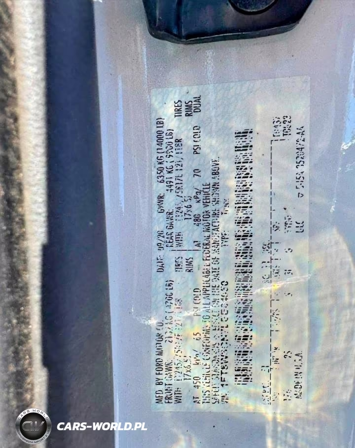 2020 Ford F350 Super Duty VIN:1FT8W3CN7LEE64050 - 10