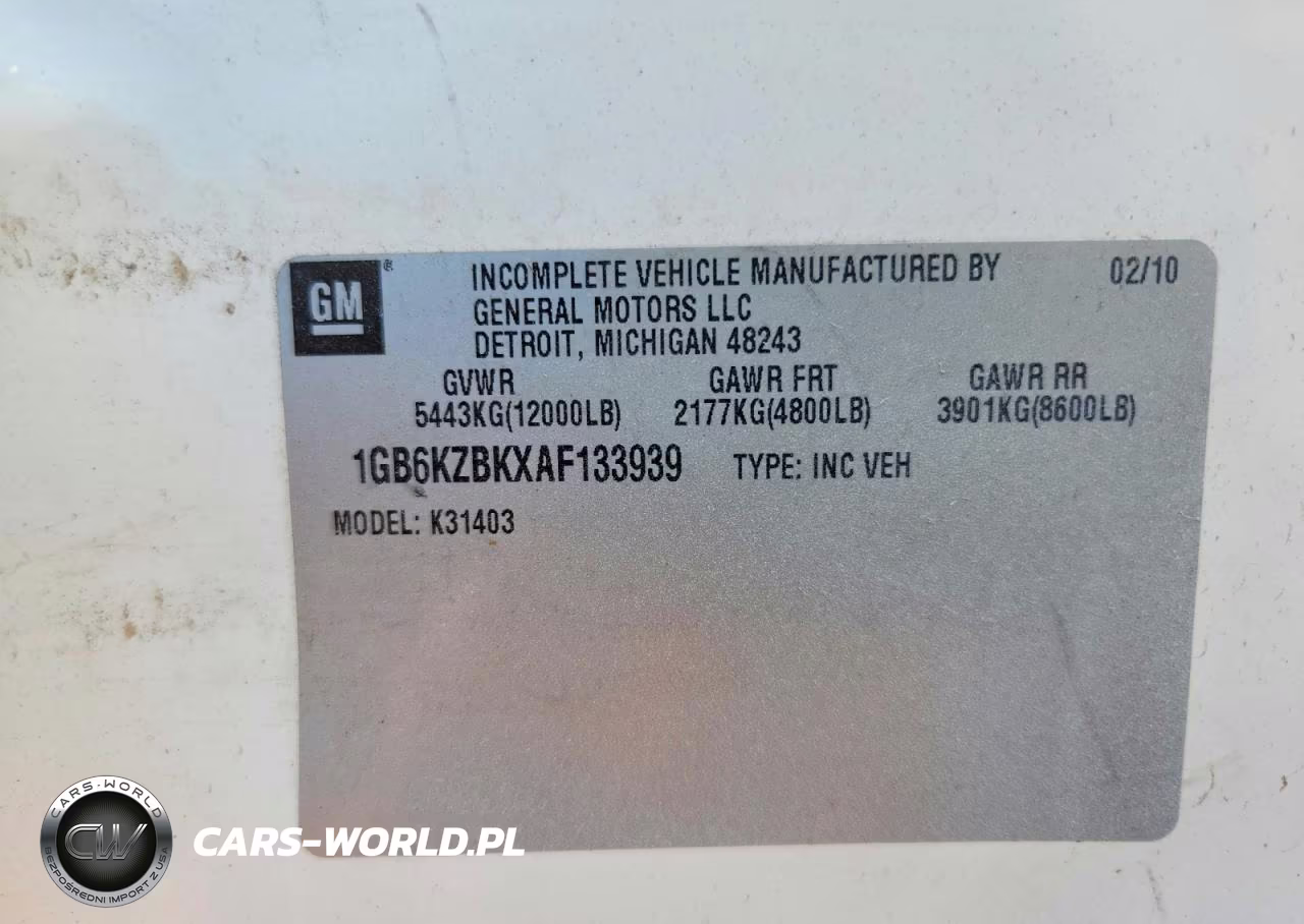 2010 Chevrolet Silverado K3500 VIN:1GB6KZBKXAF133939 - 12