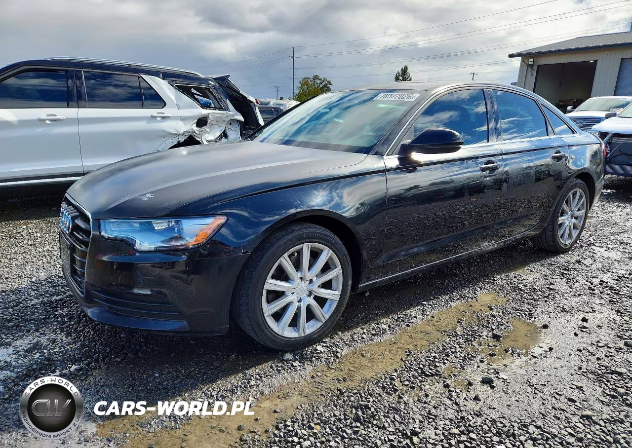 2013 Audi A6 Premium Plus VIN:WAUDFAFCXDN130199 - 1