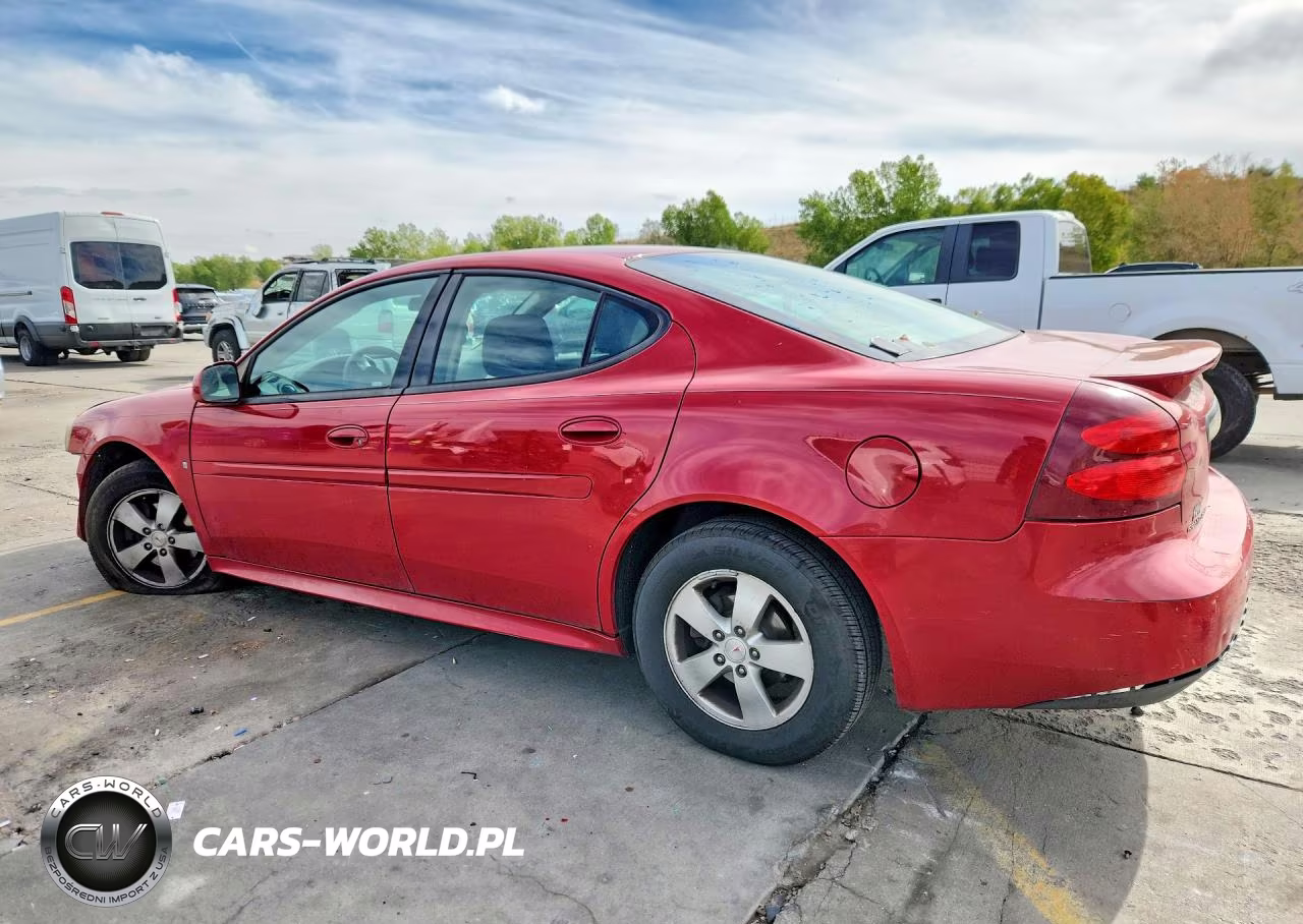 2008 Pontiac Grand Prix VIN:2G2WP552581143723 - 2